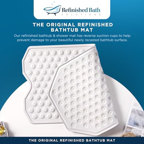 Original Bathtub Mat Non Slip Rubber for Textured Tubs