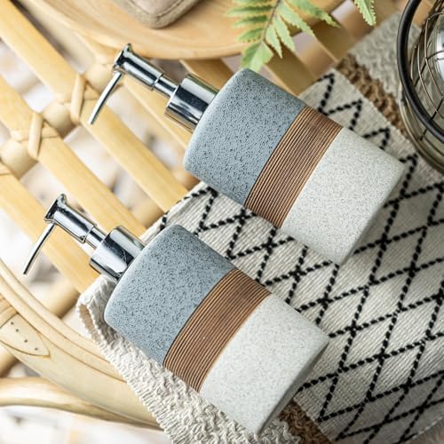 Cormomu Ceramic Soap Dispenser Set 2 Pack