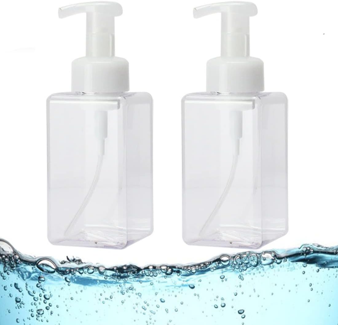 Coldchill Foaming Soap Dispenser 450ml Modern Square Pump Bottle