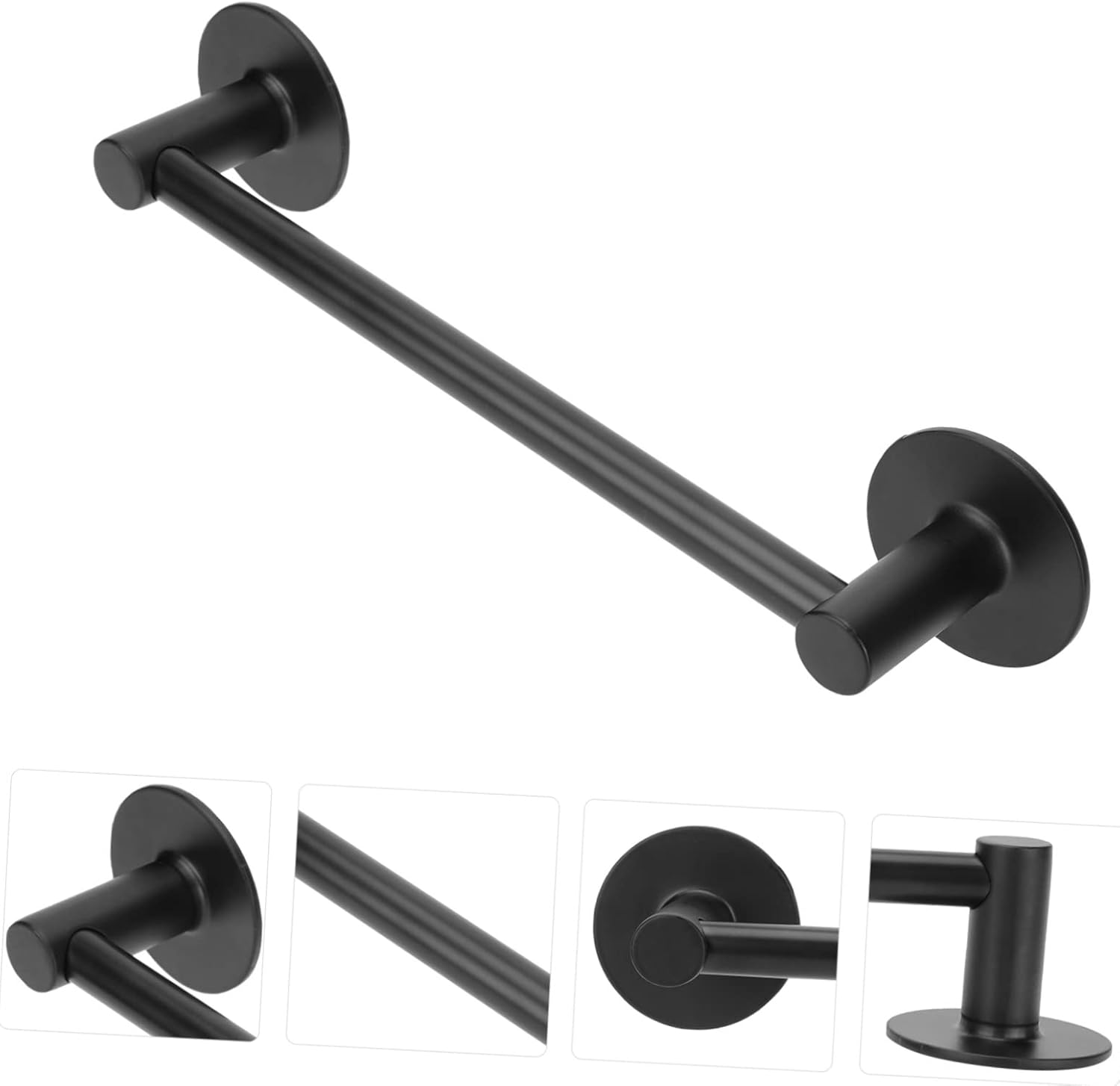 MAGICLULU 1Pc Wall Mount Towel Holder for Bathroom