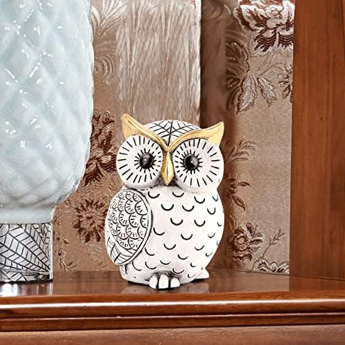 Smadeer Owl Statue Home Decor Accents
