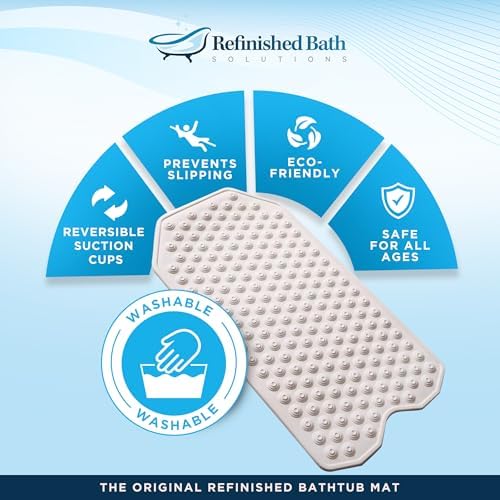Original Bathtub Mat Non Slip Rubber for Textured Tubs