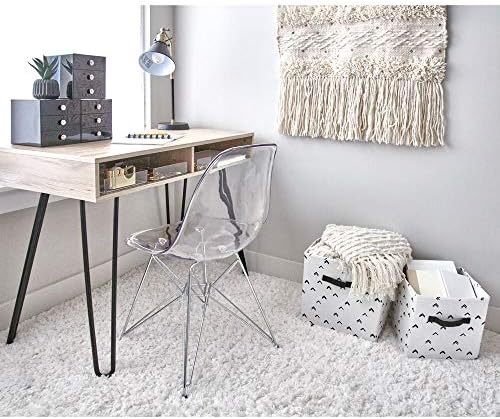 InterDesign Clarity Clear Vanity Tray Organizer 8x8x2