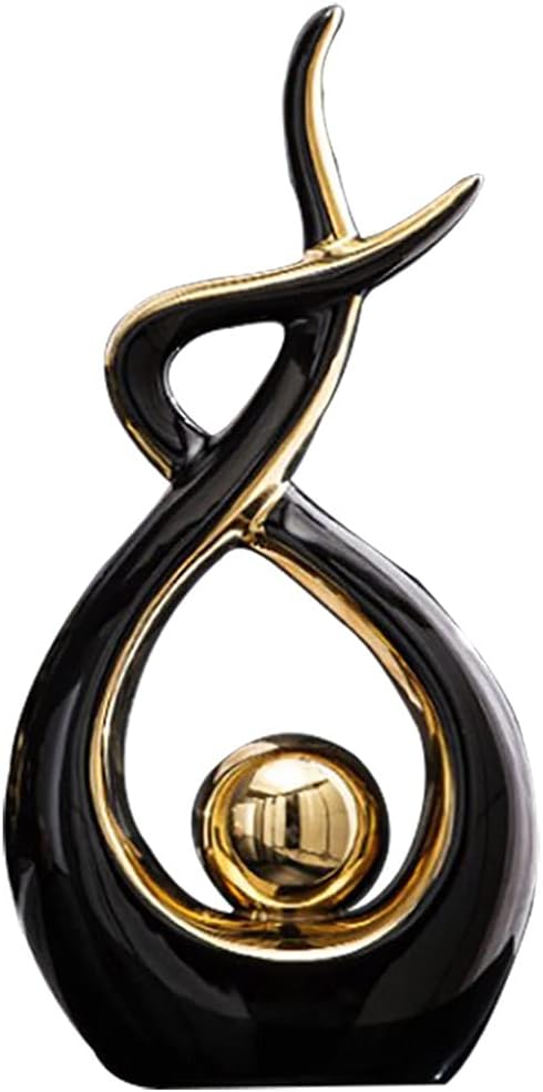 Norrclp Abstract Art Ceramic Statue Table Decor