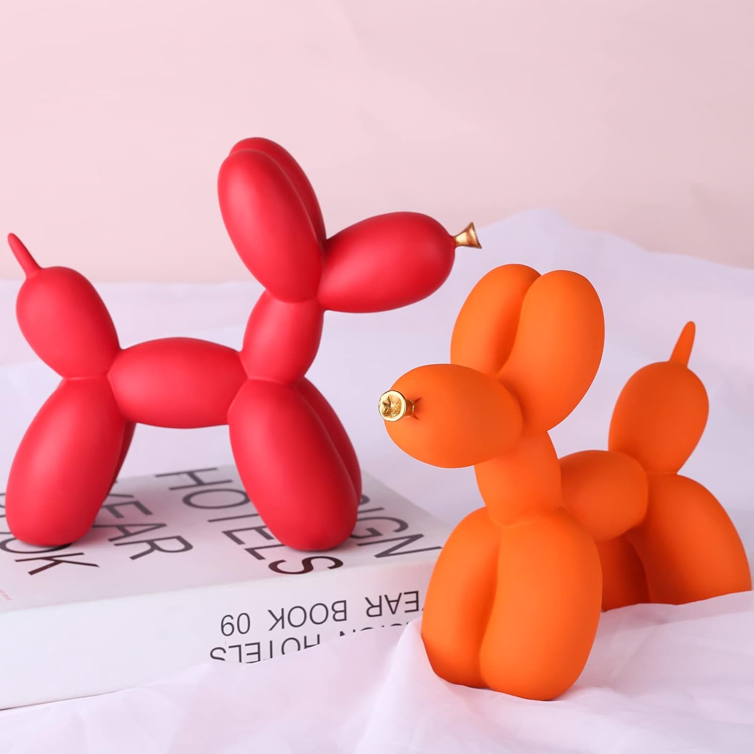 Creative Balloon Dog Sculpture Modern Home Decor Accents