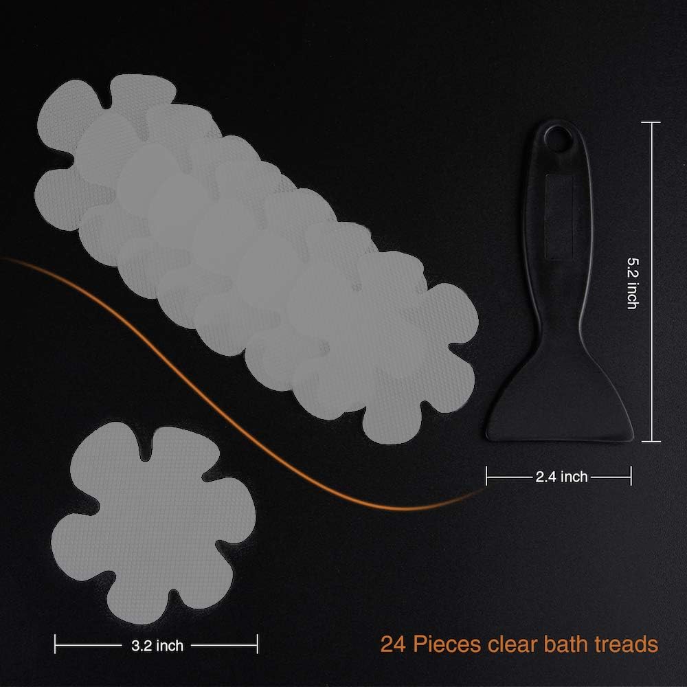 Secopad Non-Slip Bathtub Stickers 12PCS Safety Treads 1