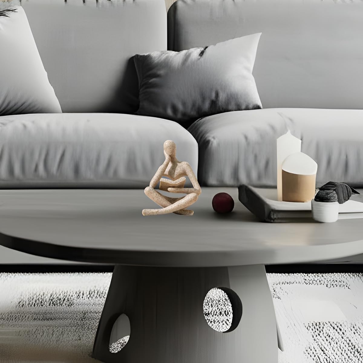 GIGICICI Thinker Sculpture for Home Decor