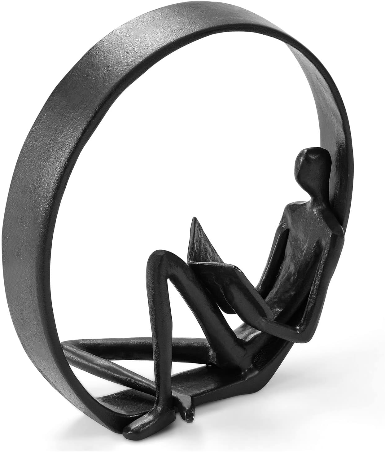 Hanyibao Reading Book Statue Decor Sculpture