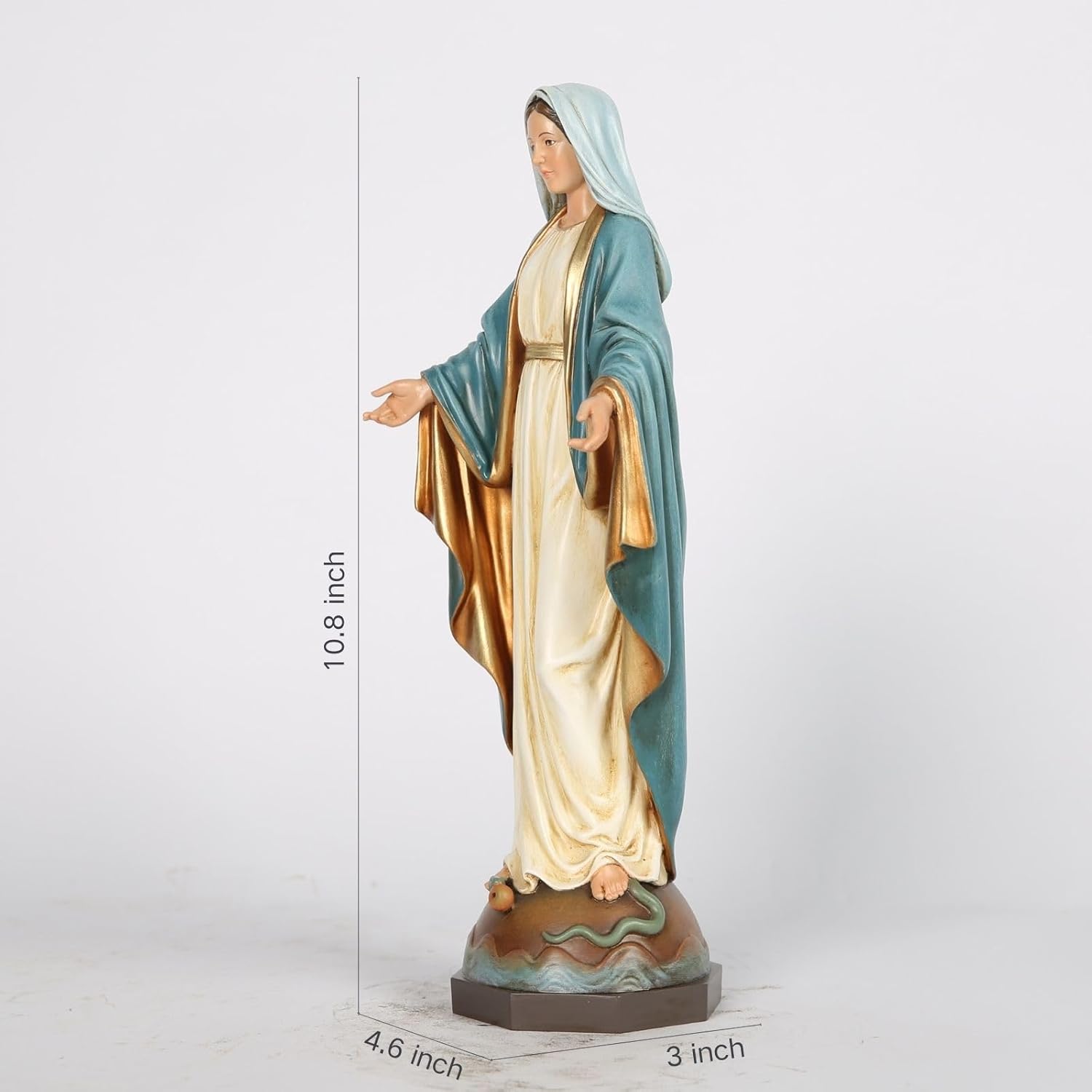 BC Catholic Our Lady of Grace Statue 108 Inch