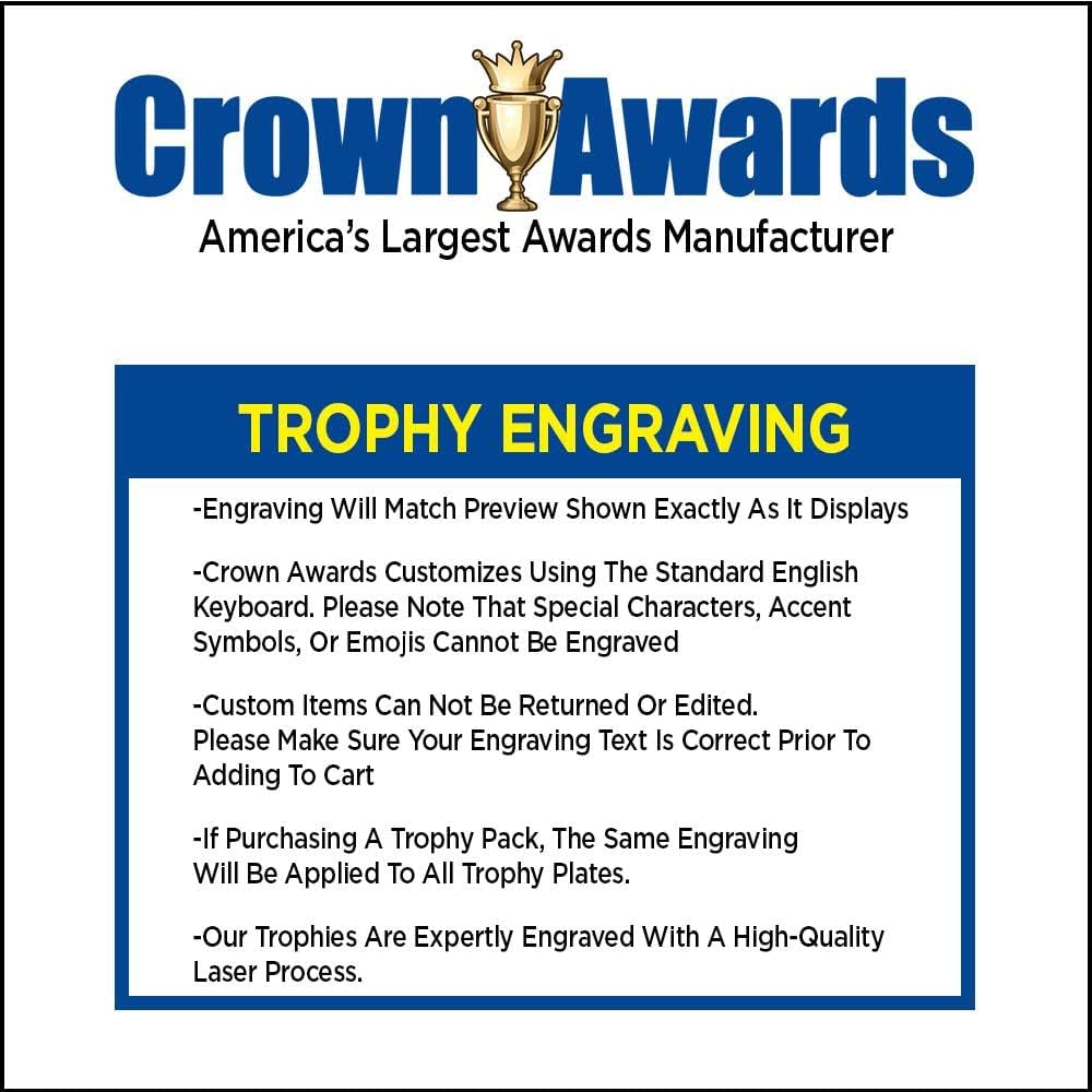 Crown Awards Graduation Trophy - 6 Female Graduate Bobble Head Sculpture