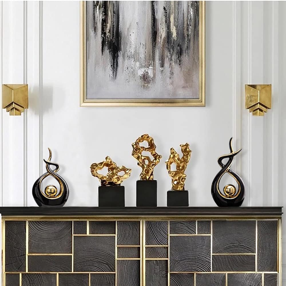 Norrclp Abstract Art Ceramic Statue Table Decor
