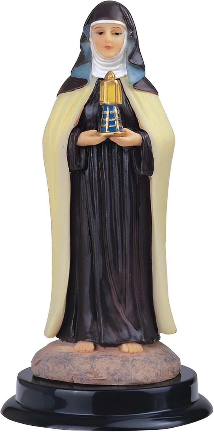 ICE ARMOR 5 H St Clare of Assisi Figurine Decoration