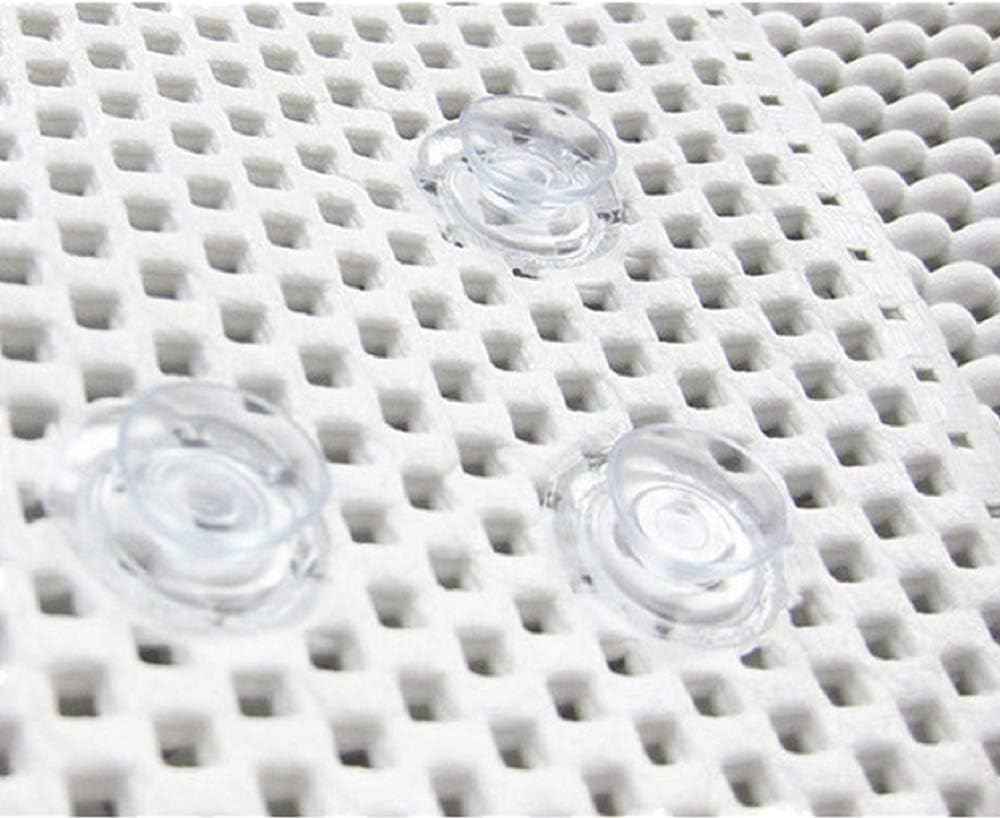Deluxe Non Slip Bath Mat with Suction Cups - Teal