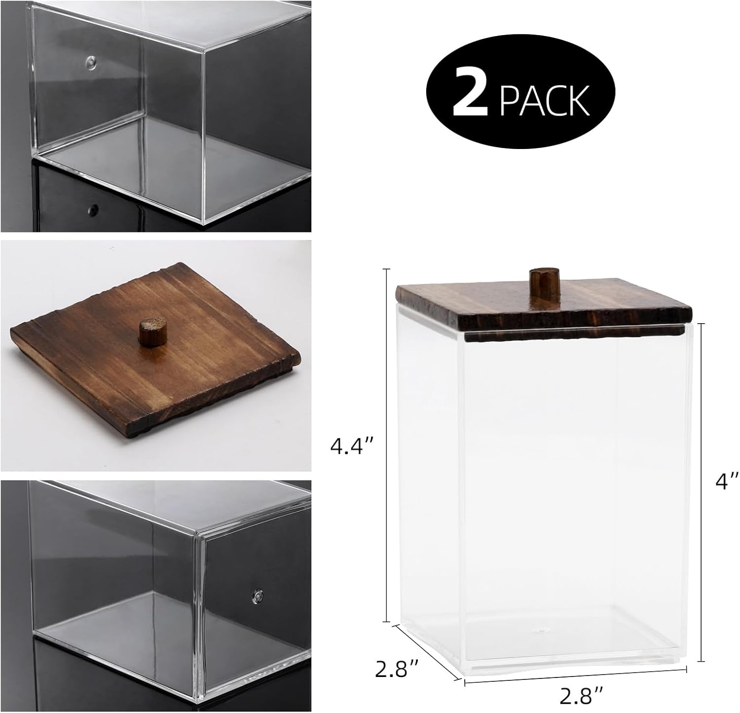 Tbestmax Bathroom Organizer Set - Canisters Dispensers