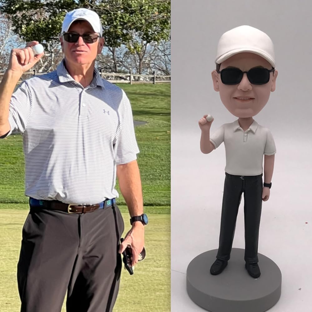Custom Bobbleheads - 6-8 Inch Personalized Sculptures