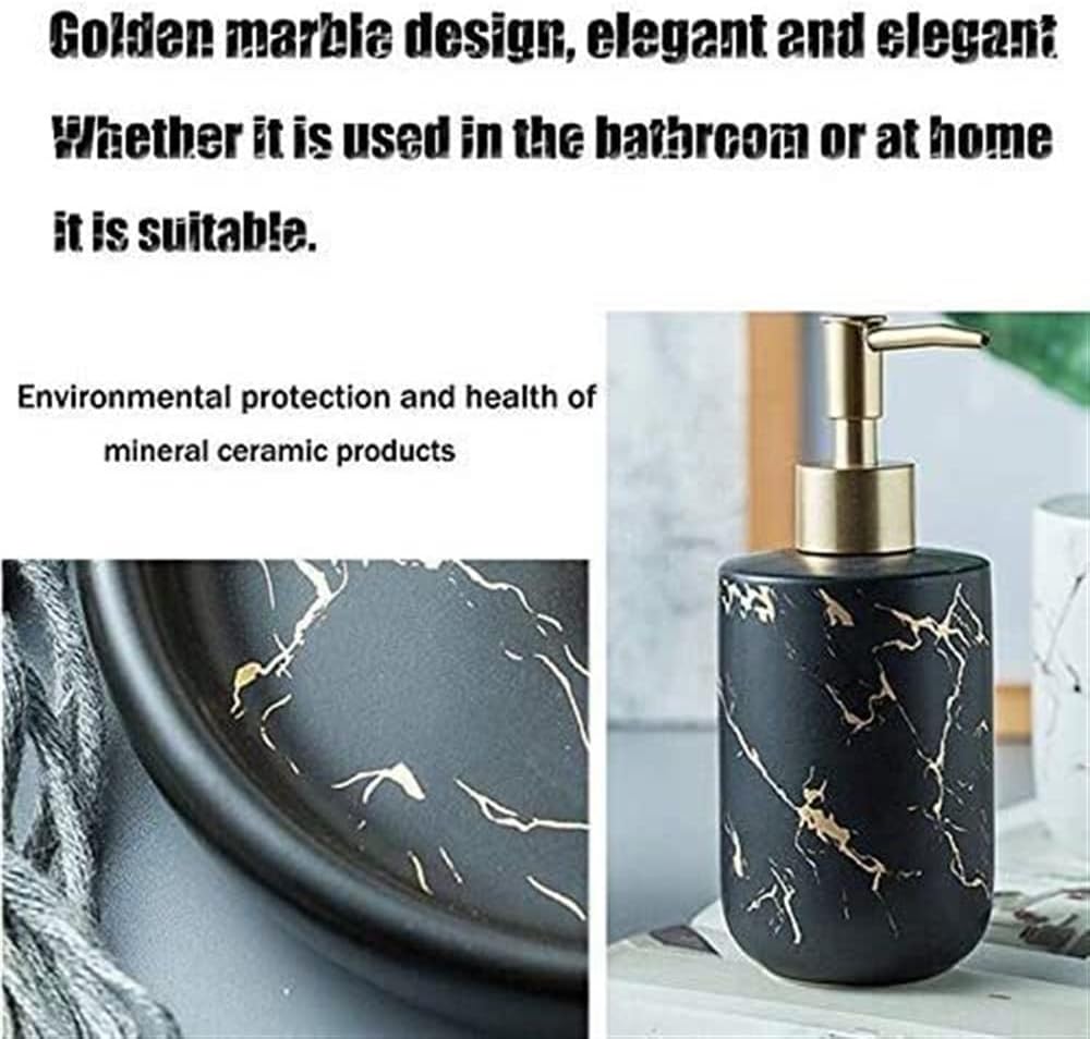 KAAZEE Countertop Soap Dispenser Set 4 Pieces