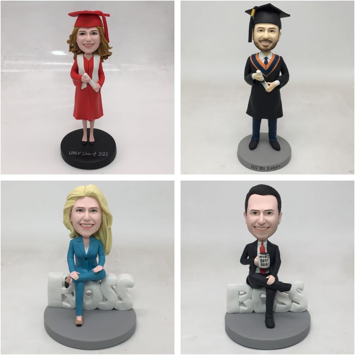 Custom Bobbleheads - 6-8 Inch Personalized Sculptures