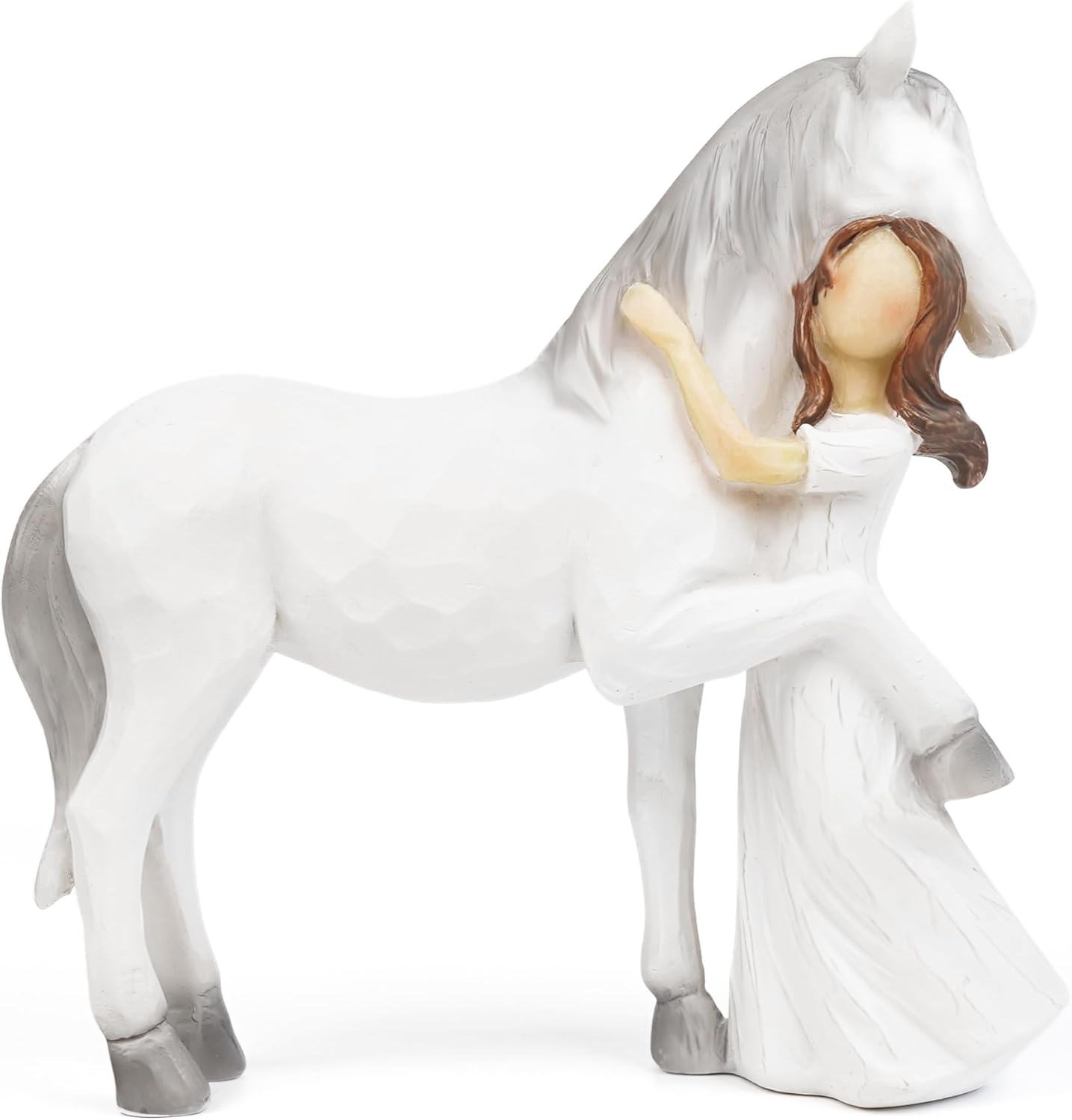 DASKALL Horse Figurine for Women and Girls Home Decor Sculpture