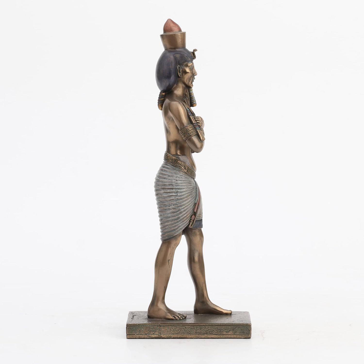 Veronese Design 9 14 Egyptian Pharaoh Amenhotep Cold Cast Bronze Sculpture