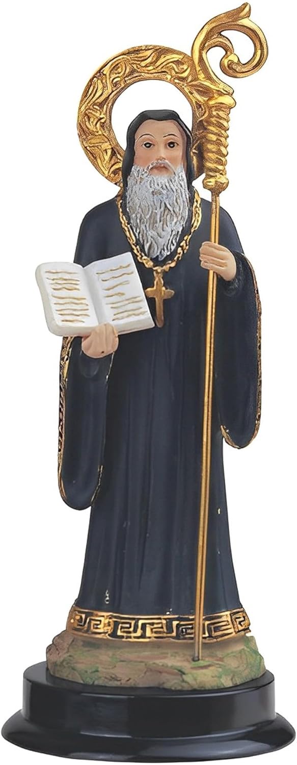 ICE ARMOR 5 H St Saint San Benito Abad Religious Statue