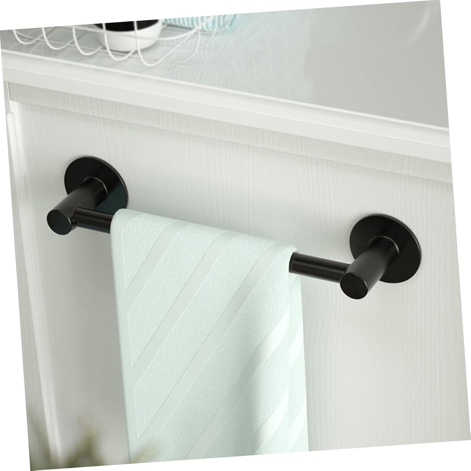 MAGICLULU 1Pc Wall Mount Towel Holder for Bathroom