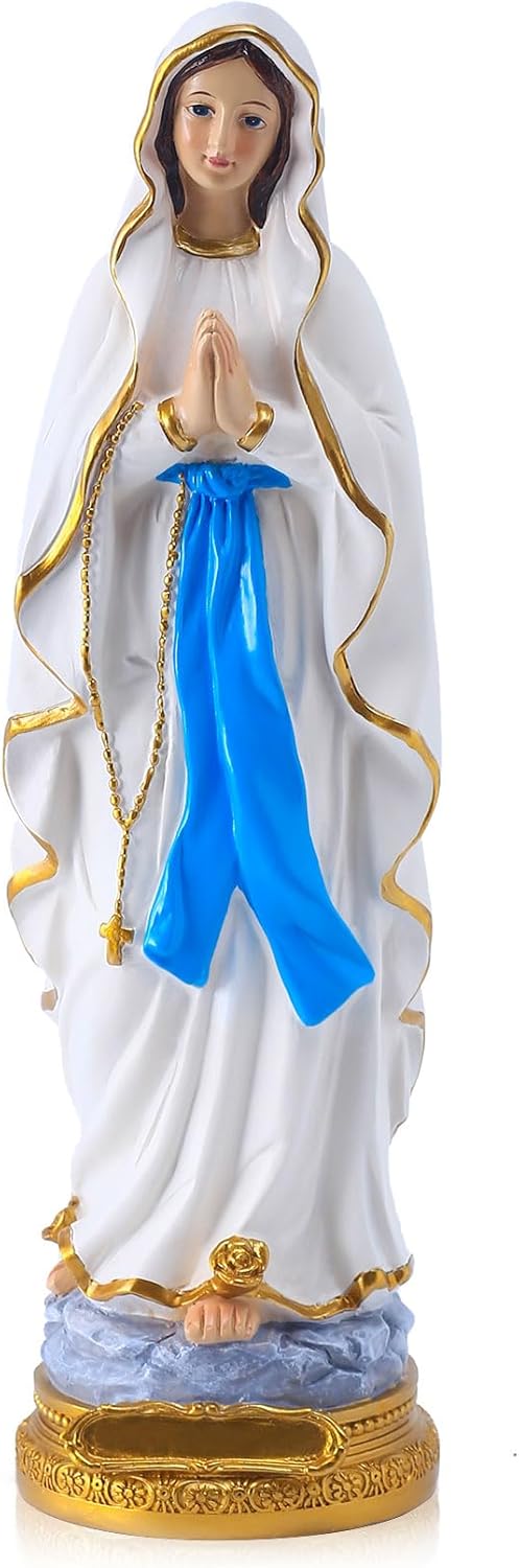 QIANLING 87 Virgin Mary Statue for Catholic Decor