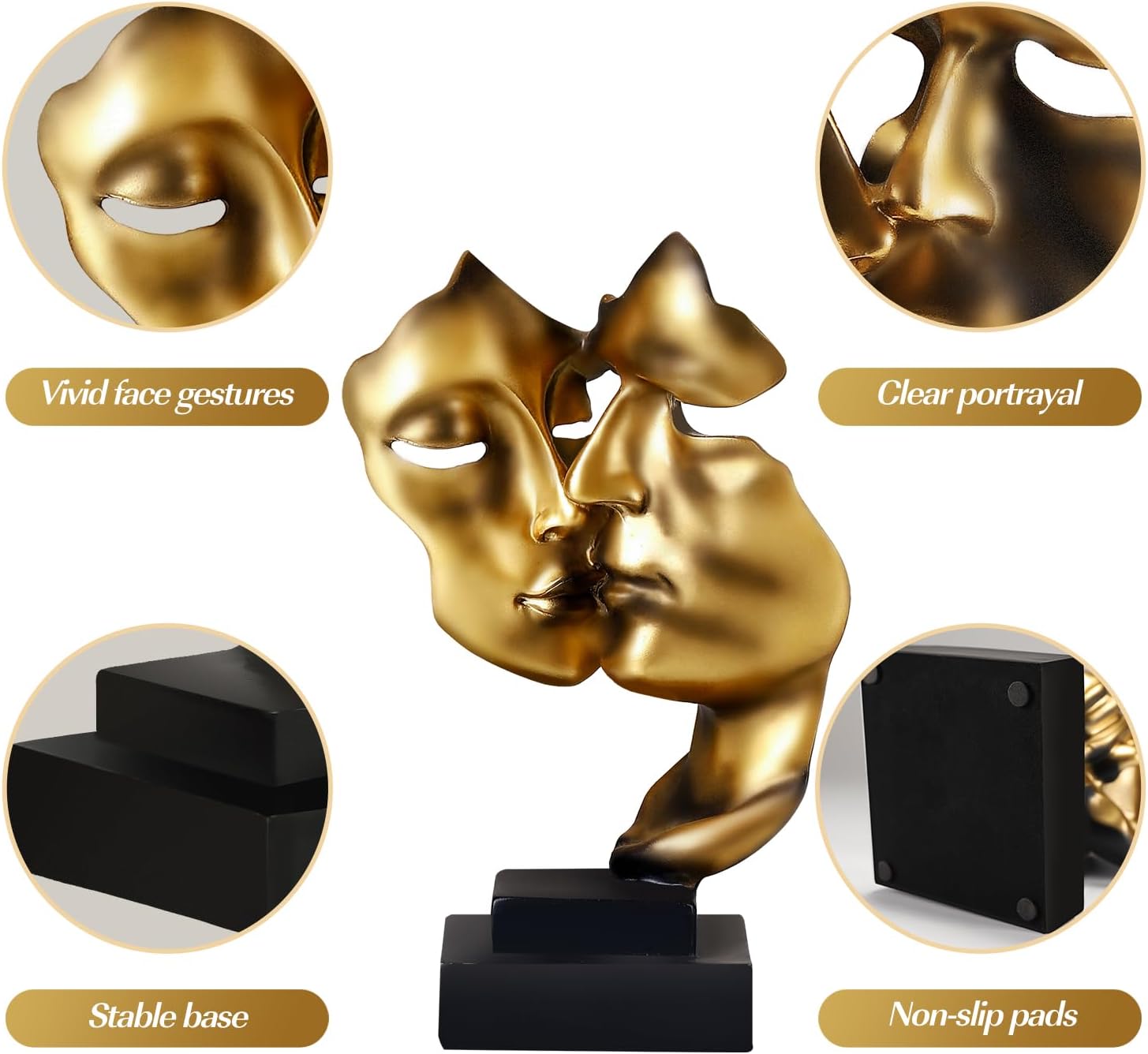 Magicsculp 106 Inch Romantic Couple Figurines 1