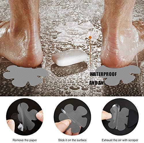 Secopad Non-Slip Bathtub Stickers 12PCS Safety Treads 1