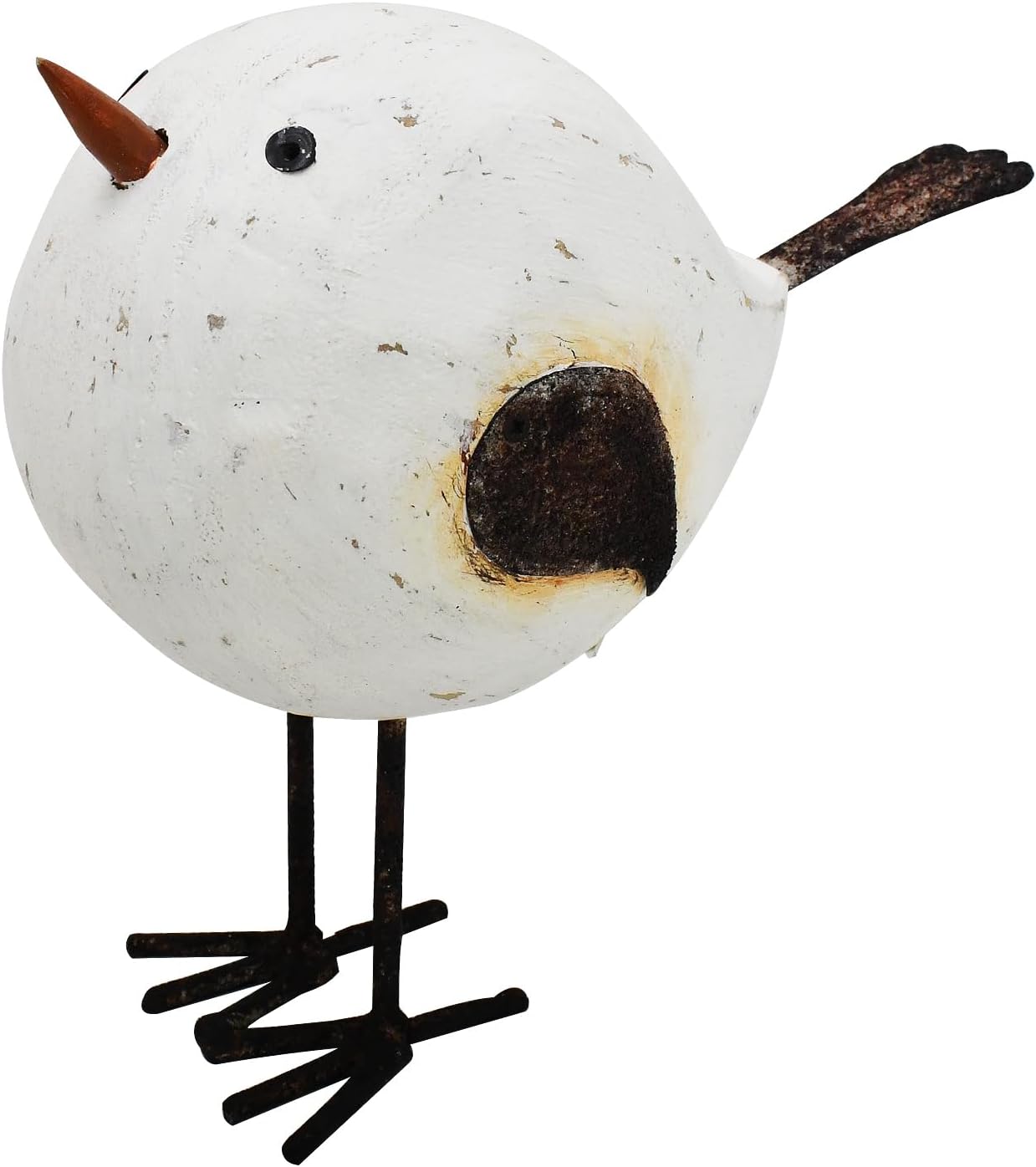 Wooden Seagull Statues Rustic Home Decor