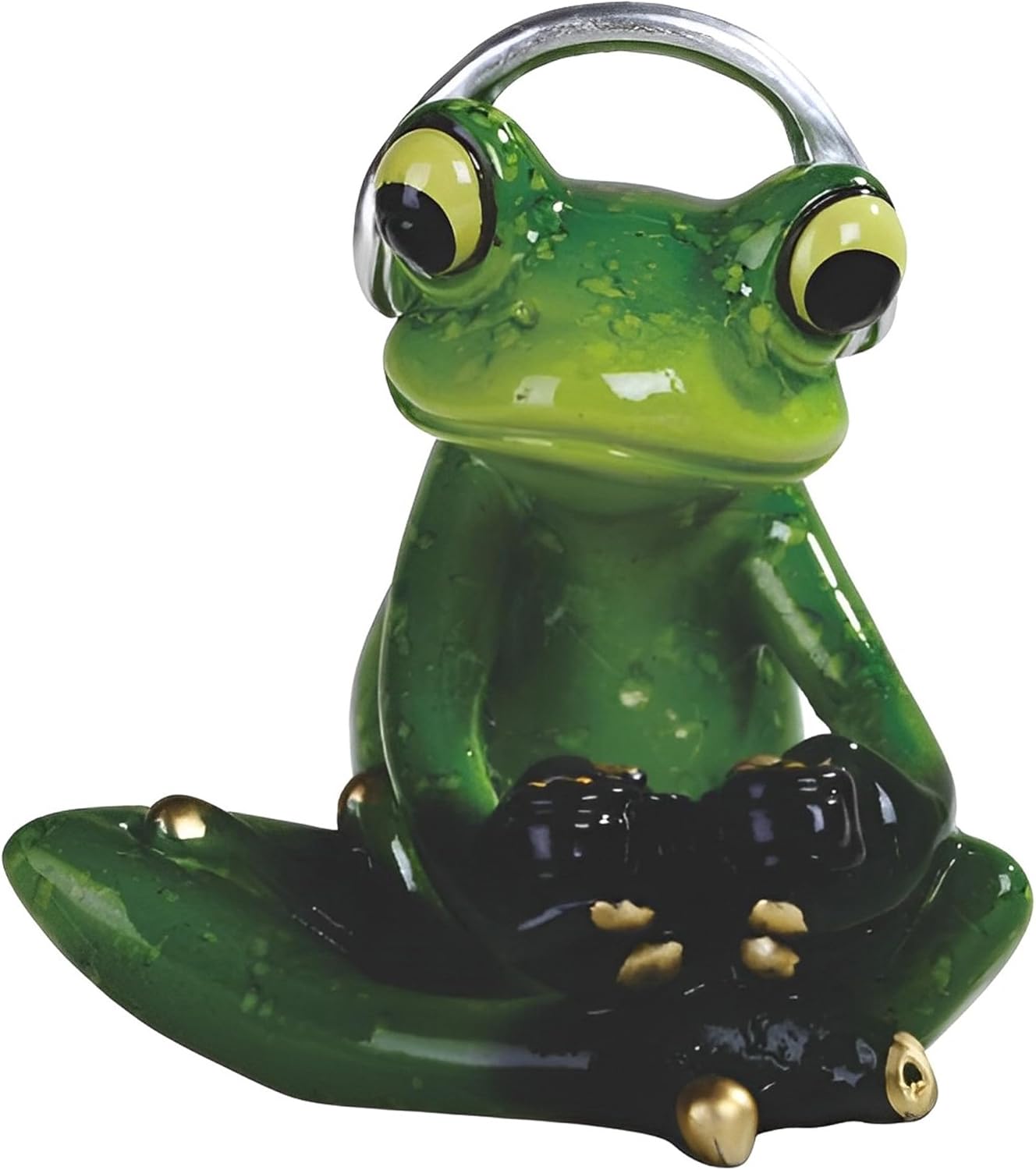 ICE ARMOR 3 Inch Frog Gaming Figurine with Headset
