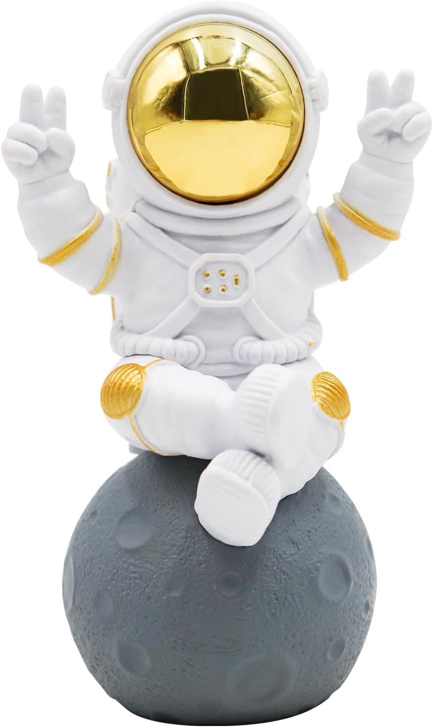 Oooct Astronaut Statue Decor - 29 Inch Resin Figurine