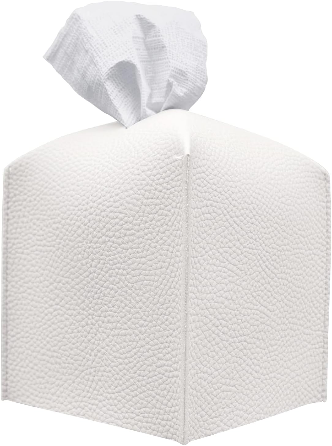 Carrotez Tissue Box Cover - Modern PU Leather Square Holder