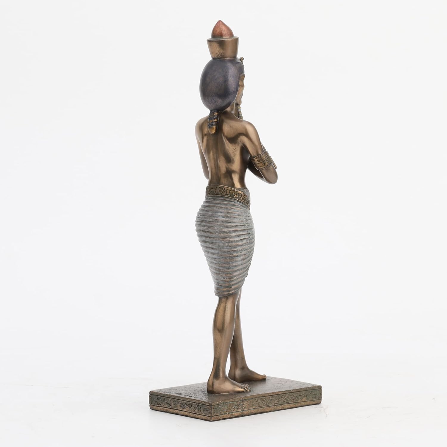 Veronese Design 9 14 Egyptian Pharaoh Amenhotep Cold Cast Bronze Sculpture