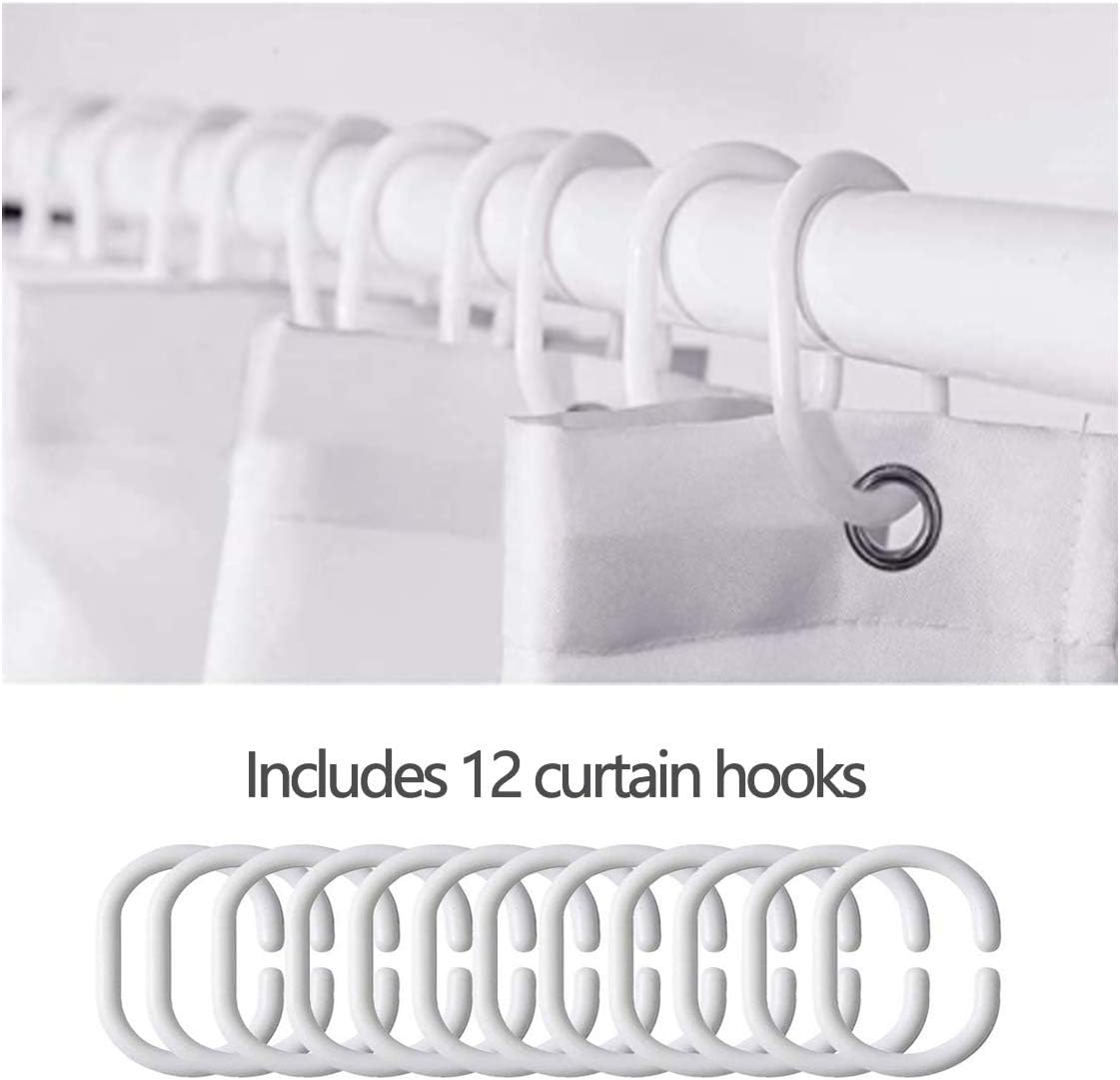 Feelyou Cola Shower Curtain Set for Kids Retro Fun Design