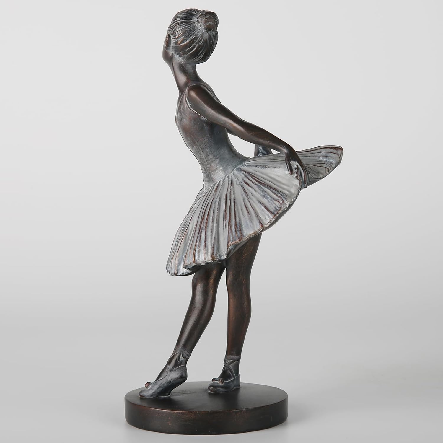 Grace4Joy Ballerina Figurine Resin Bronze Sculpture