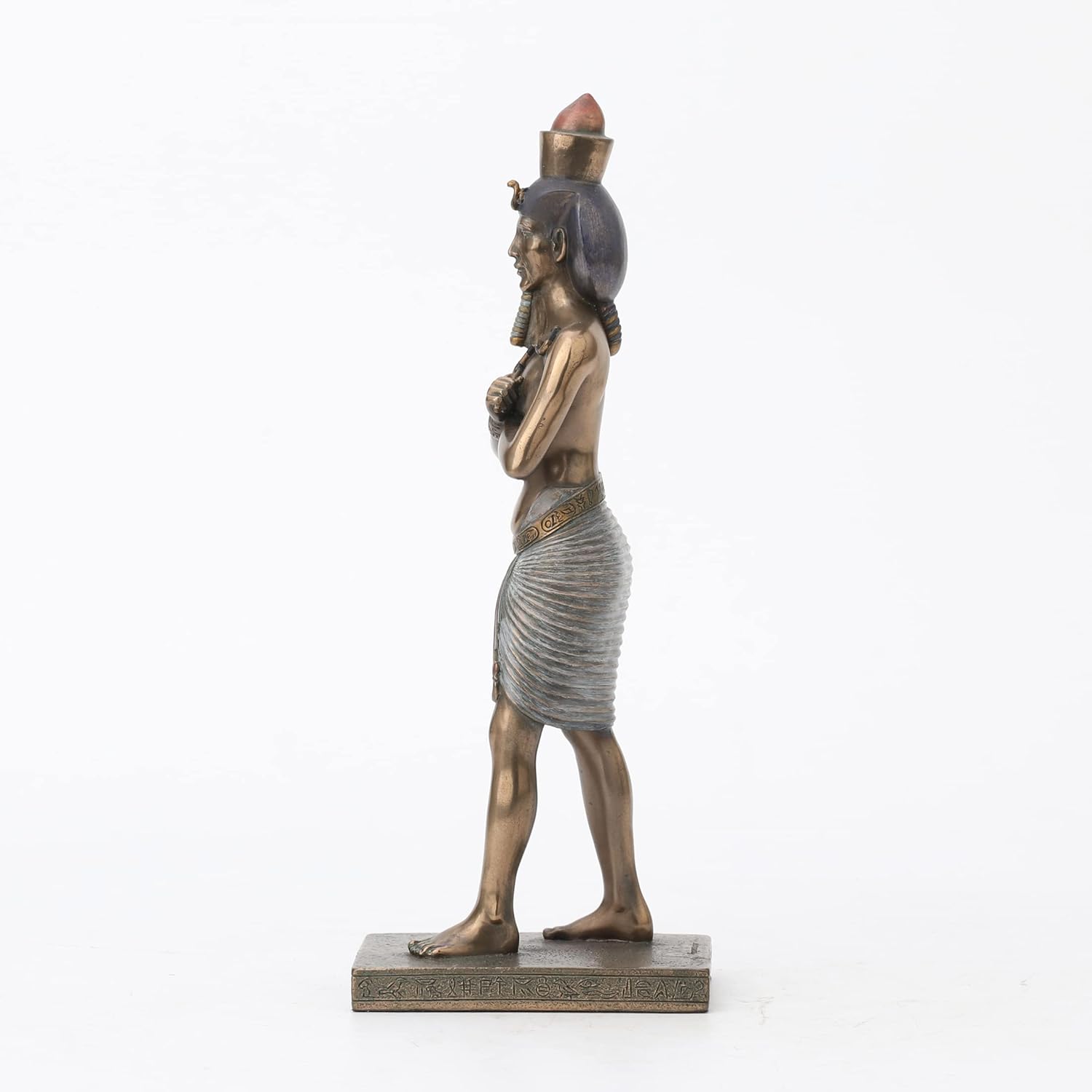 Veronese Design 9 14 Egyptian Pharaoh Amenhotep Cold Cast Bronze Sculpture