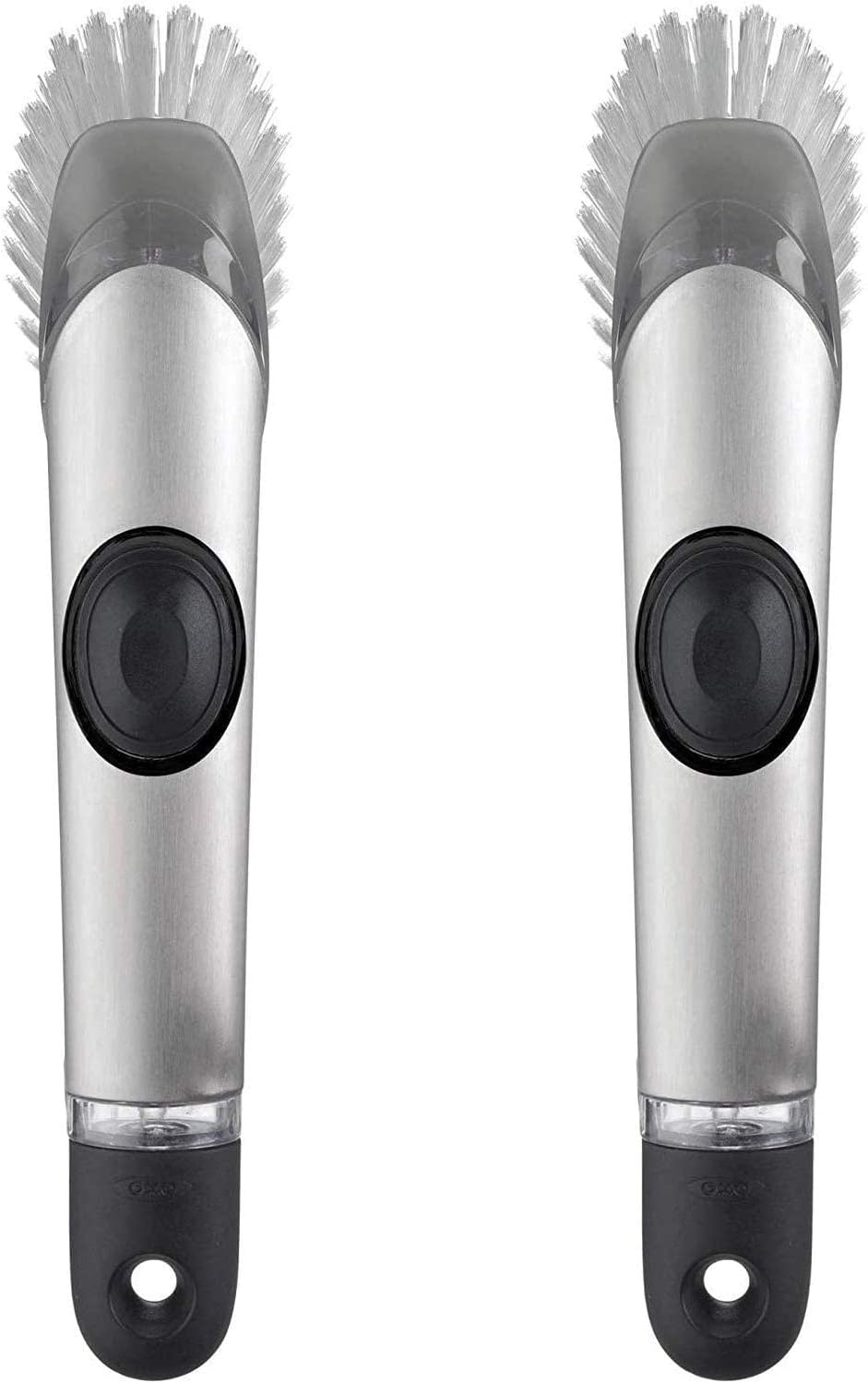 OXO Steel Soap Dispensing Dish Brush 2 Pack