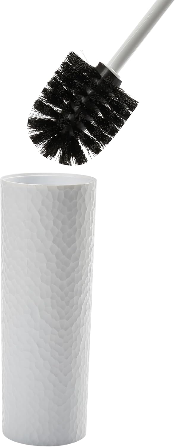 Bath Bliss 4 Piece Black Toilet Brush Set