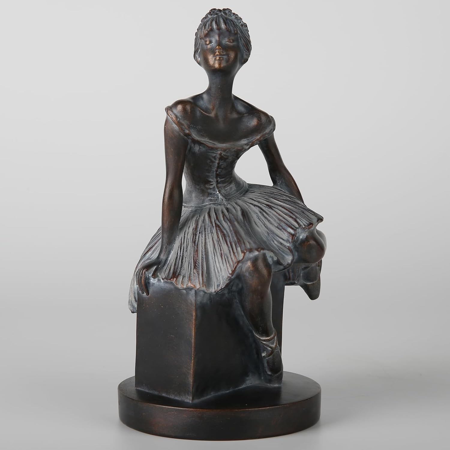 Grace4Joy Ballerina Figurine Resin Bronze Sculpture 1