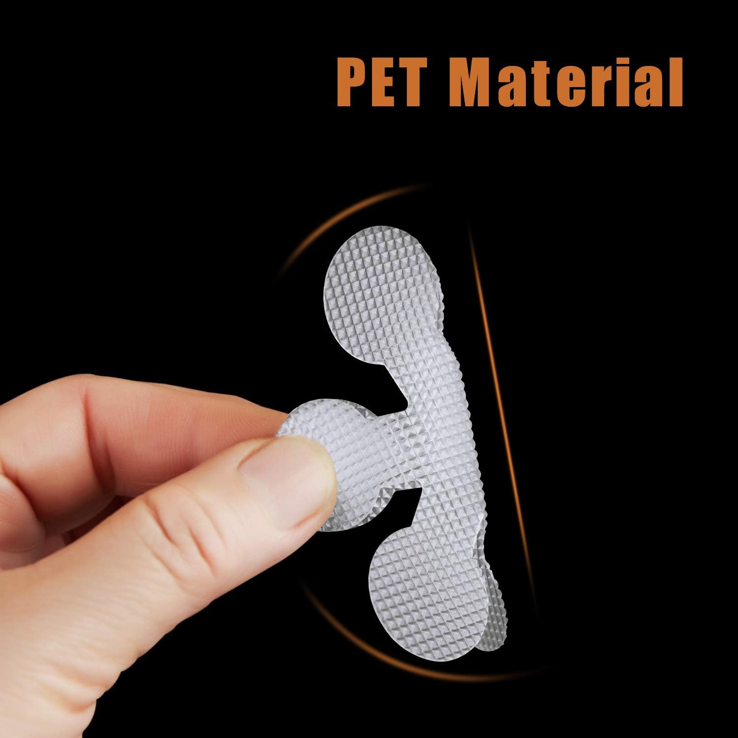 Secopad Non-Slip Bathtub Stickers 24 PCS Safety Treads