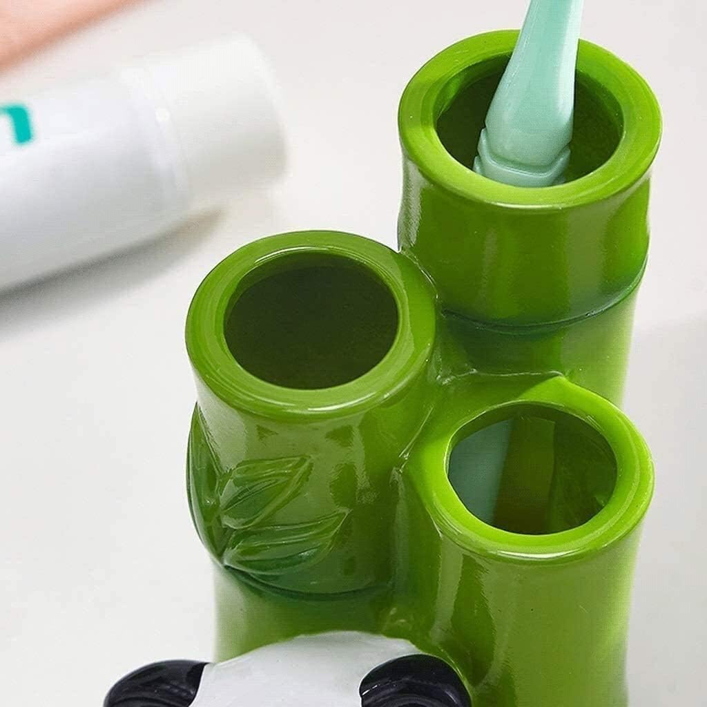 Refillable Lotion Dispenser Set of 5 Bamboo and Panda Design