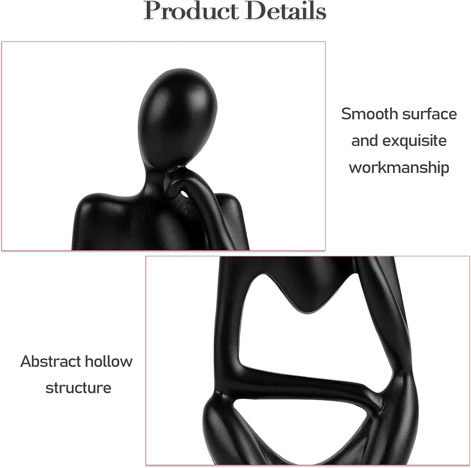 NxInnoX Creative Resin Thinker Statue Home Decor