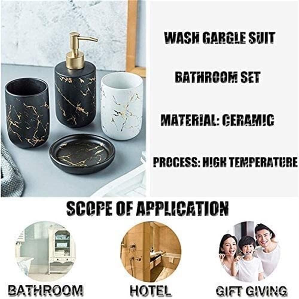 KAAZEE Countertop Soap Dispenser Set 4 Pieces