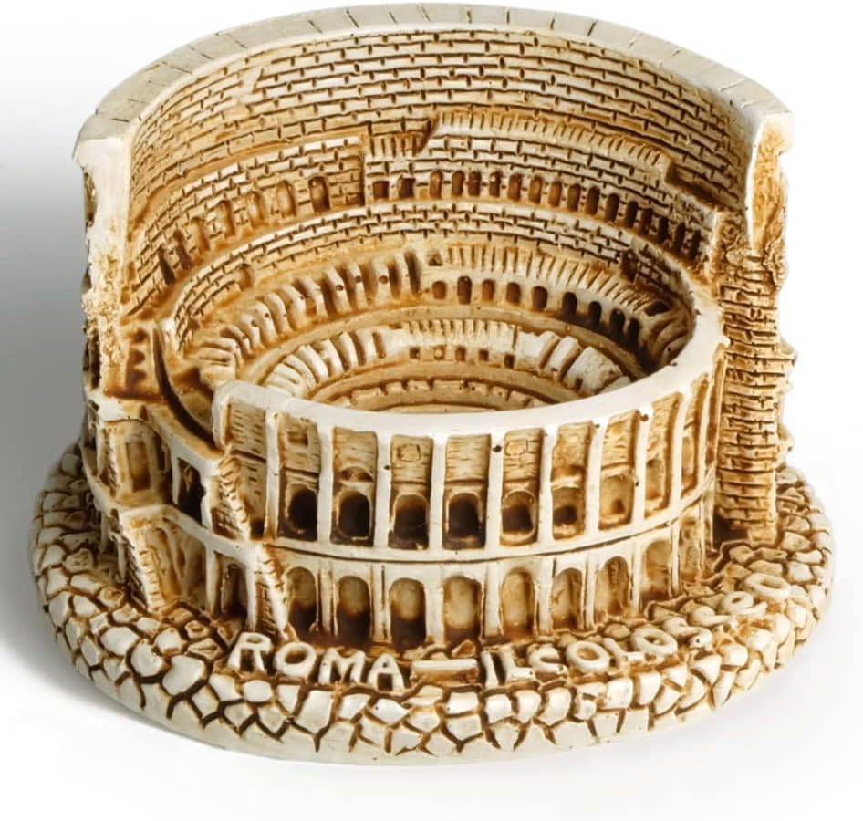 TRANSGOOD Roman Colosseum Resin Sculpture