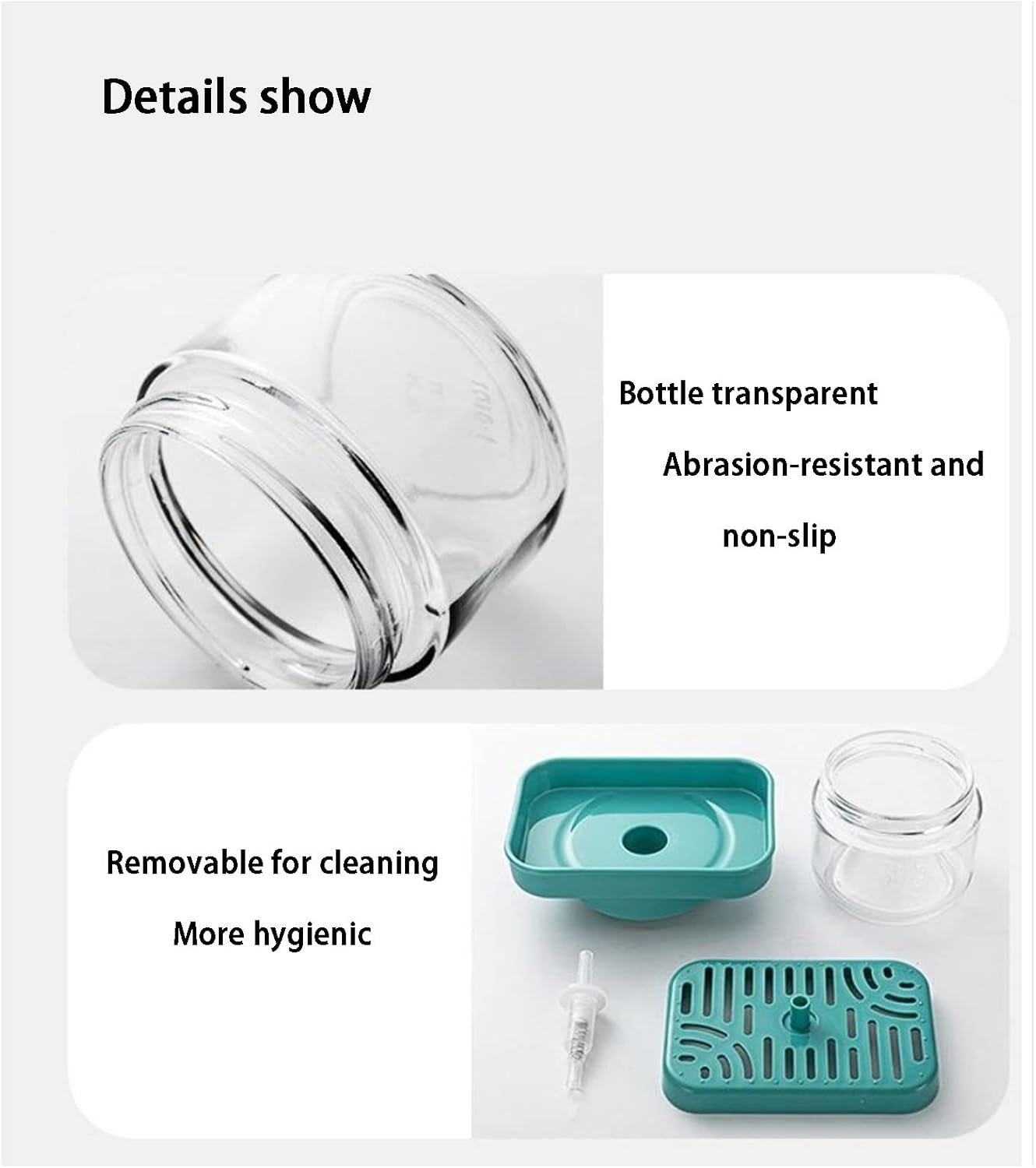 GIFTZS Simple Soap Dispenser - Premium Countertop Pump