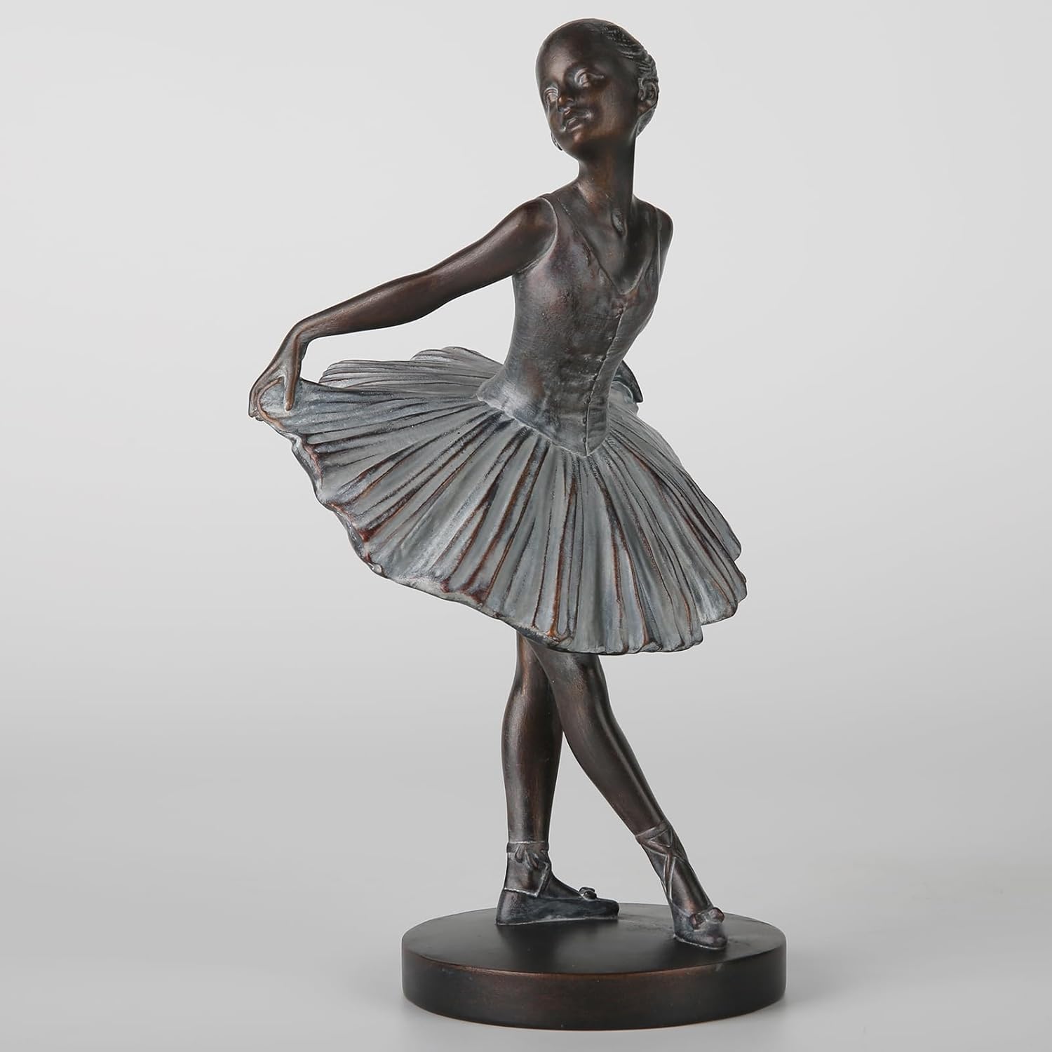 Grace4Joy Ballerina Figurine Resin Bronze Sculpture