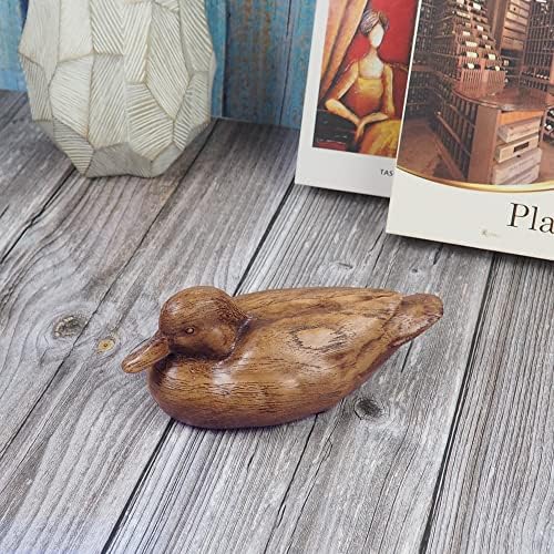 Hymmah Rustic Duck Decor Sculpture Home Figurine