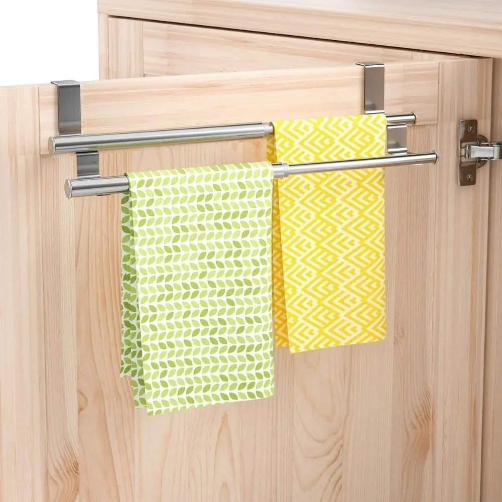 BAHELS Double Layer Towel Rack Organizer 1