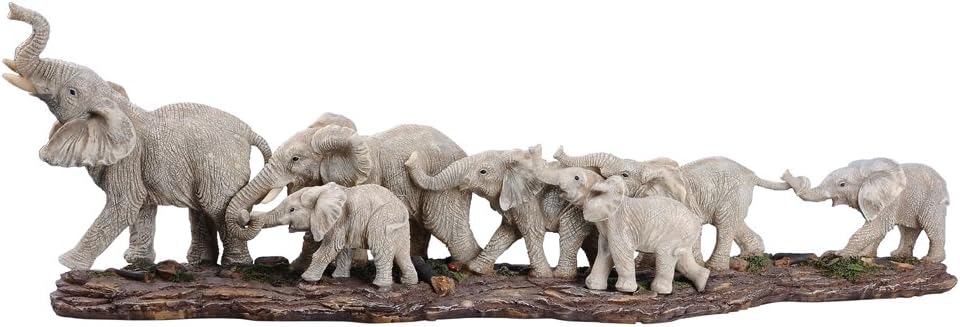 Comfy Hour Cute Elephant Friends 16 Wildlife Figurine Statue