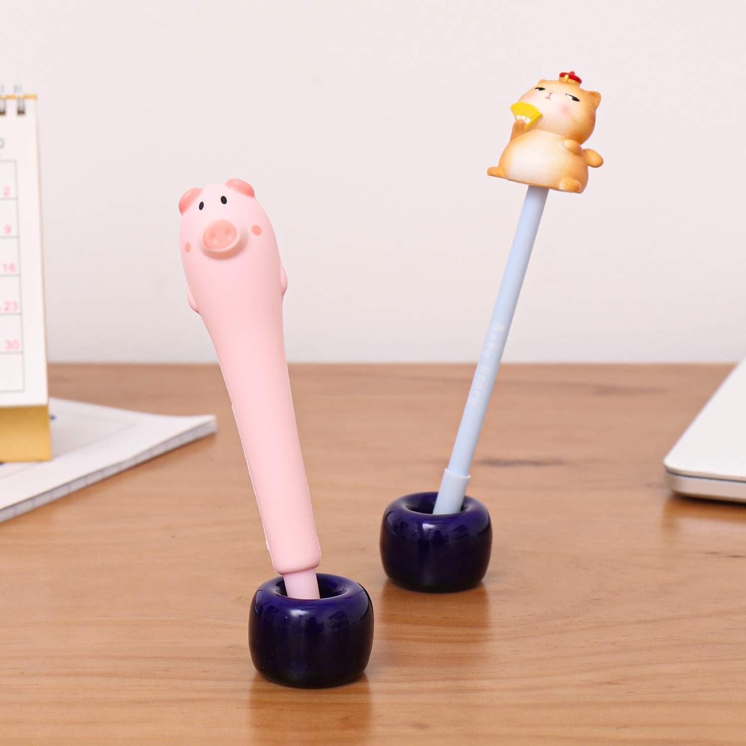 Airmoon Mini Ceramics Toothbrush Holder Pack of 2